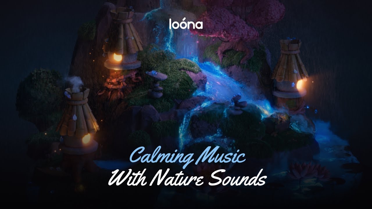 Relaxing Ambient Music for Deep Sleep: Rain Garden and Soothing Water Sounds