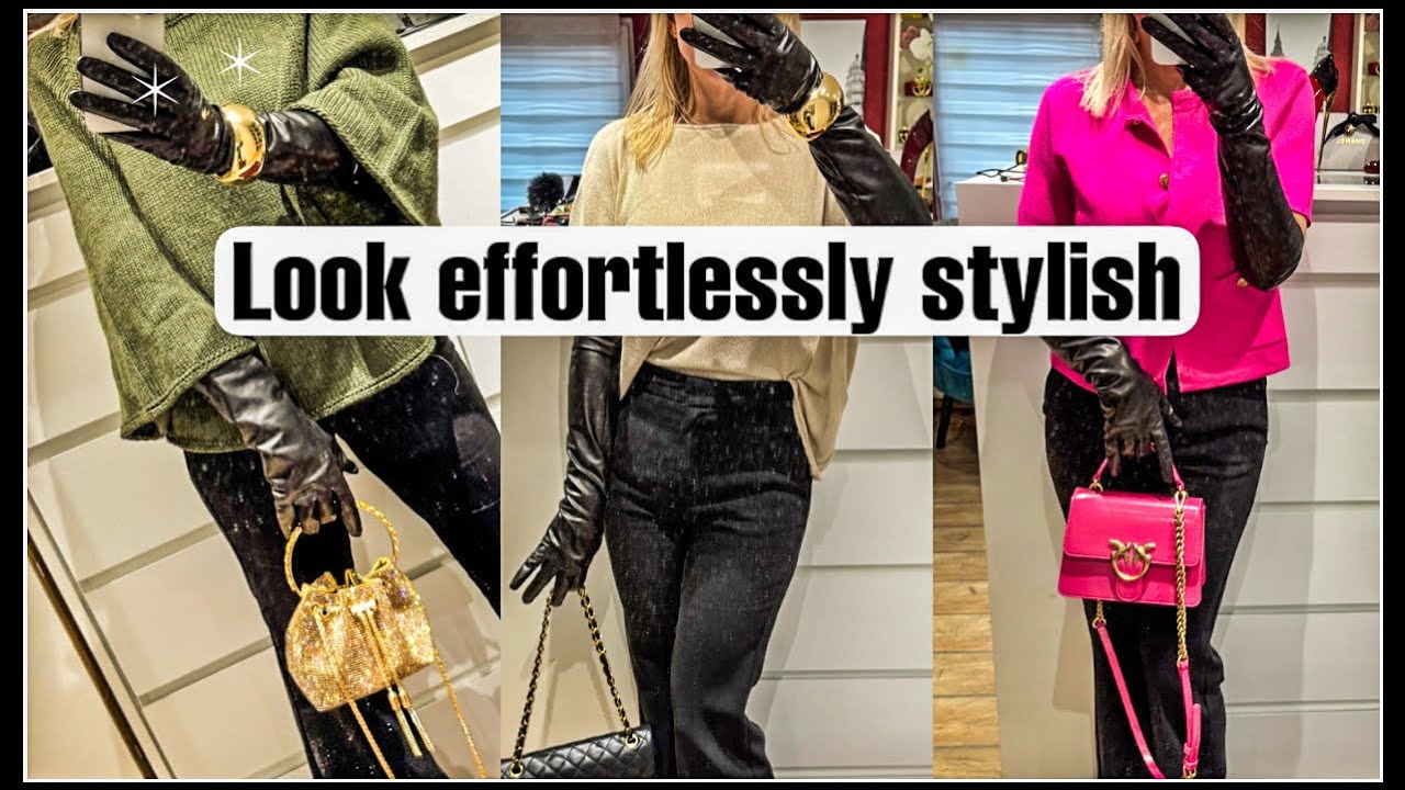 Long Gloves Are the New It-Accessory! Styling Black & Snake Print Statement Gloves
