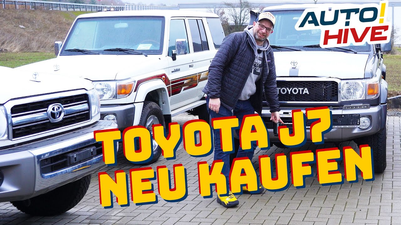 Bester Geländewagen - den Toyota Land Cruiser J7 kann man noch neu kaufen!