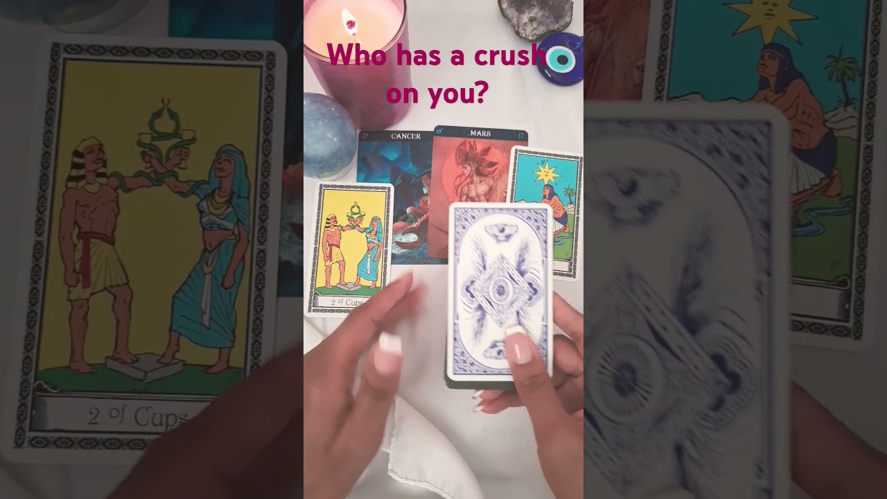 🔮Who has a crush on you?🔮❤️ #shorts #tarot #crush #youtubeshorts #short #tarotreading