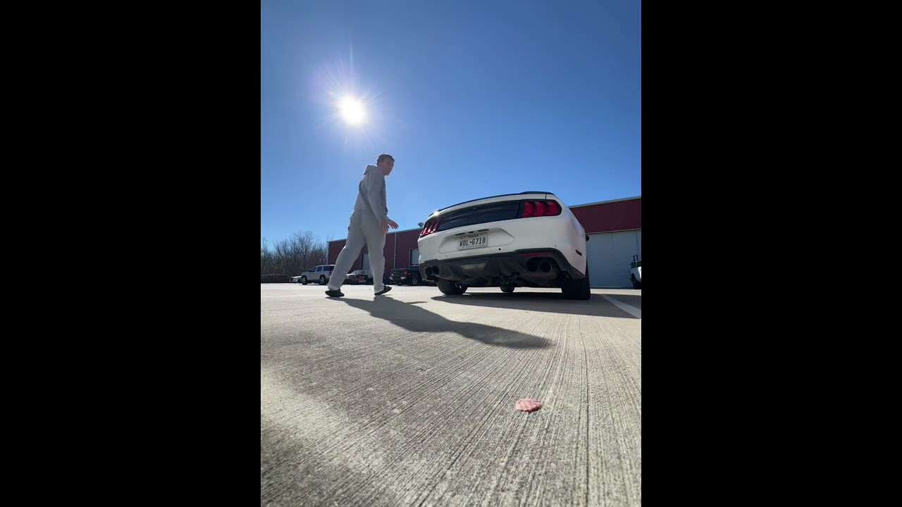 Mustang 2020 Gt with Steeda X pipe 