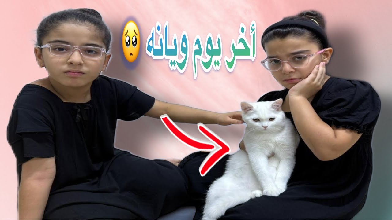 عبدالله ونور ميريدون القطه 😭 روان استفزتني 🥹