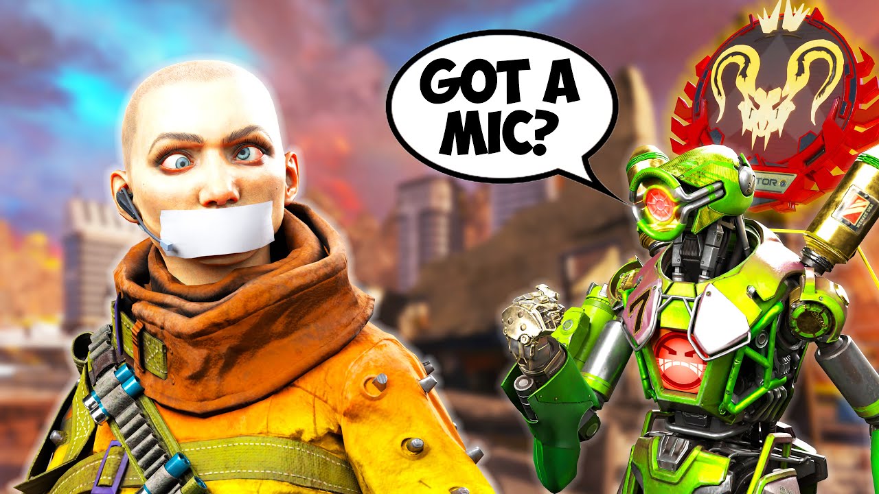 Когда APEX PREDATOR SOLO Q получает ранг... (Apex Legends)