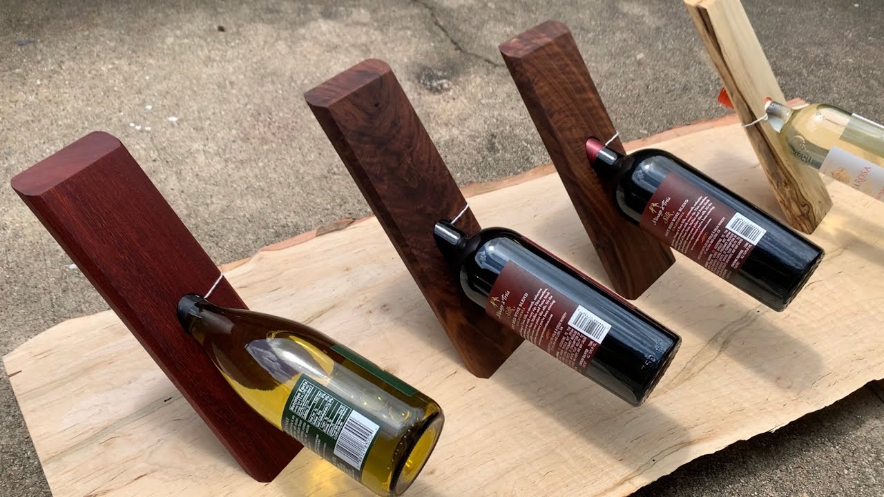 Floating Wine Bottle Holders