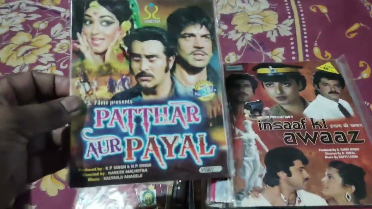 # Vcd Cassettes Part -3# Price -100 Rupees Per Movie Vcd #