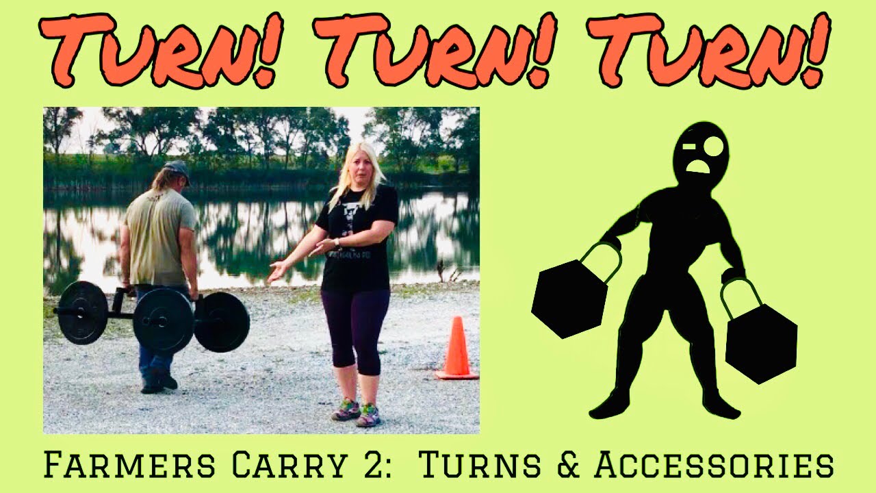 Strongman Tips Farmers Carry 2: Turns & Accessories #strongman #farmerscarry