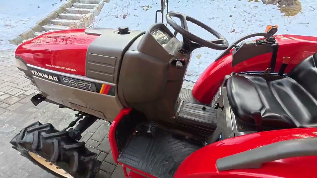 Обзор трактора Yanmar RS27