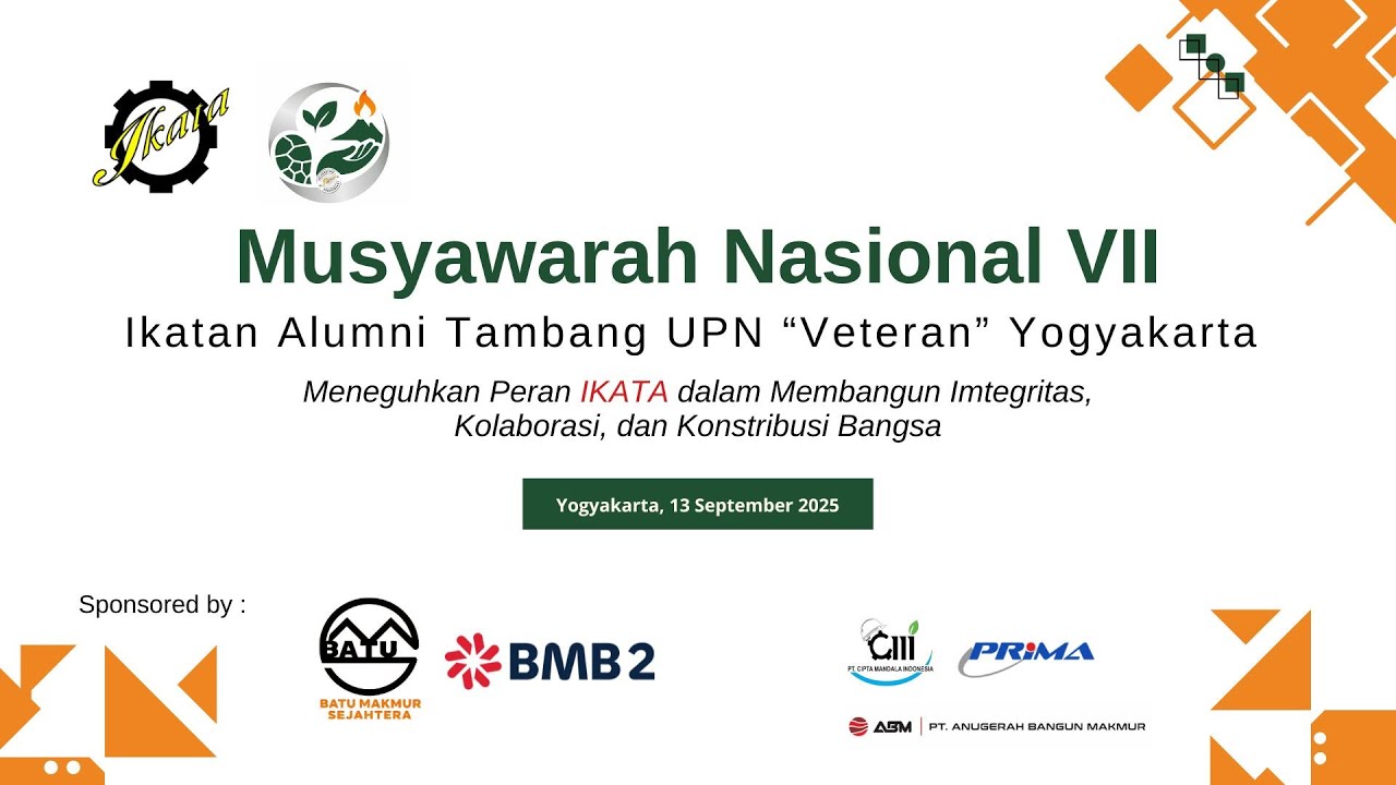 MUSYAWARAH NASIONAL VII IKATA UPN VETERAN YOGYAKARTA