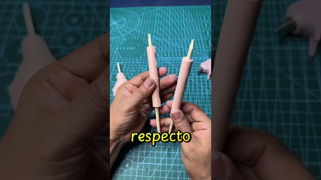 Elaboramos un cuerpo de 30cms de altura - figura tridimensional personalizada  #tutorial #fofucha