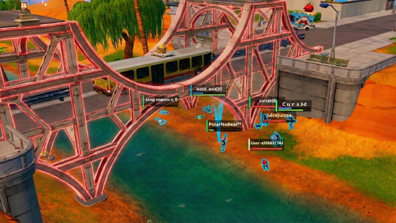 Не заезжайте под этот мост в Fortnite Reload!