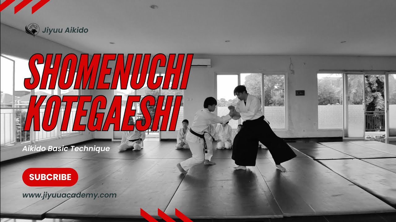Shomenuchi Kotegaeshi | Jiyuu Aikido