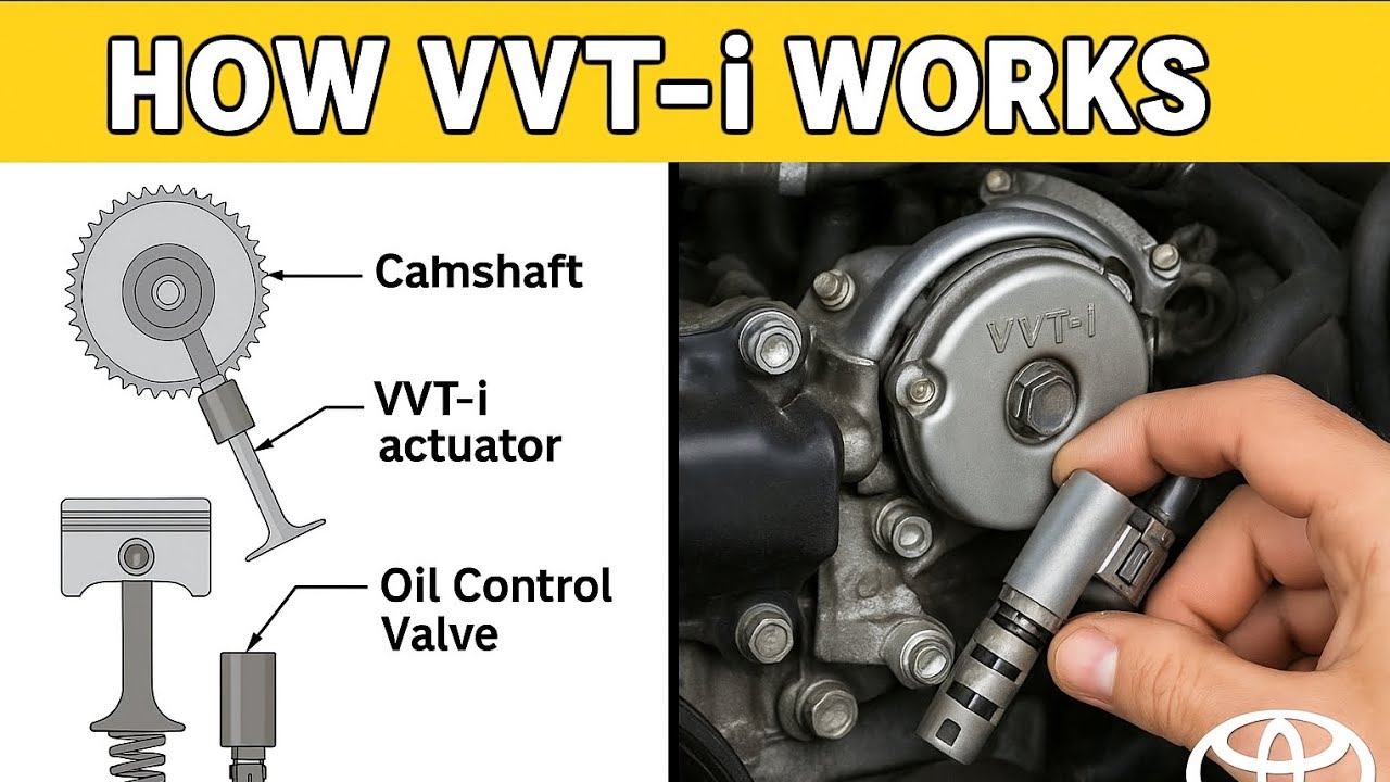 How VVT-i Works | Toyota Variable Valve Timing Explained
