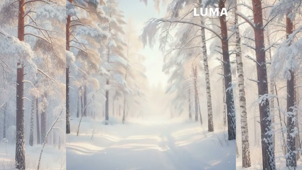 Just close your eyes and feel the winter...❄️ RELAXING MUSIC for the soul | Deep Calm, Focus & Sleep