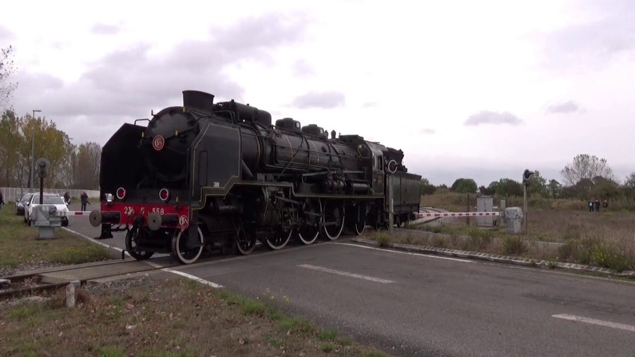 La Passion des trains: La Pacific 231 G 558 entre Nantes et Le Croisic