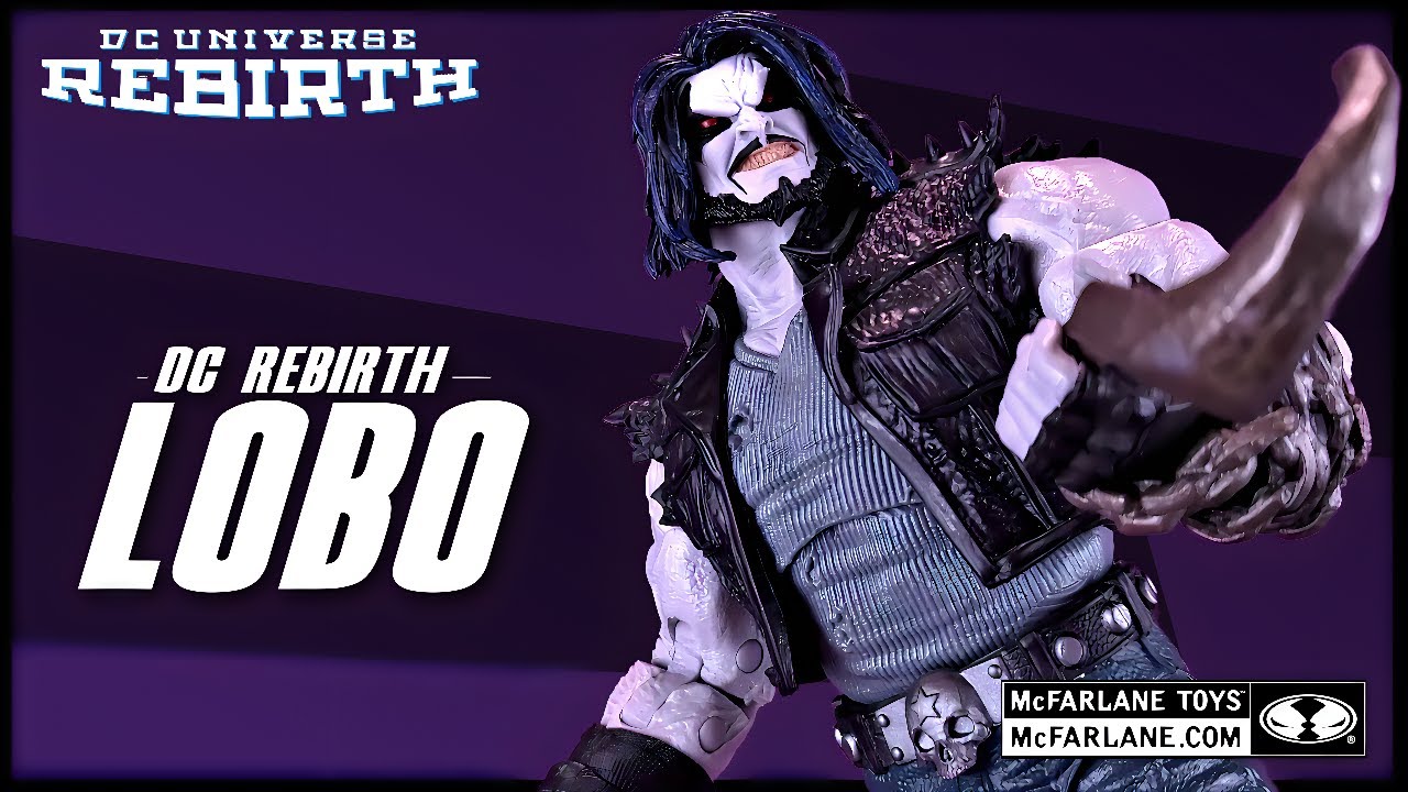 McFarlane Toys DC Multiverse DC Rebirth Lobo Figure @TheReviewSpot