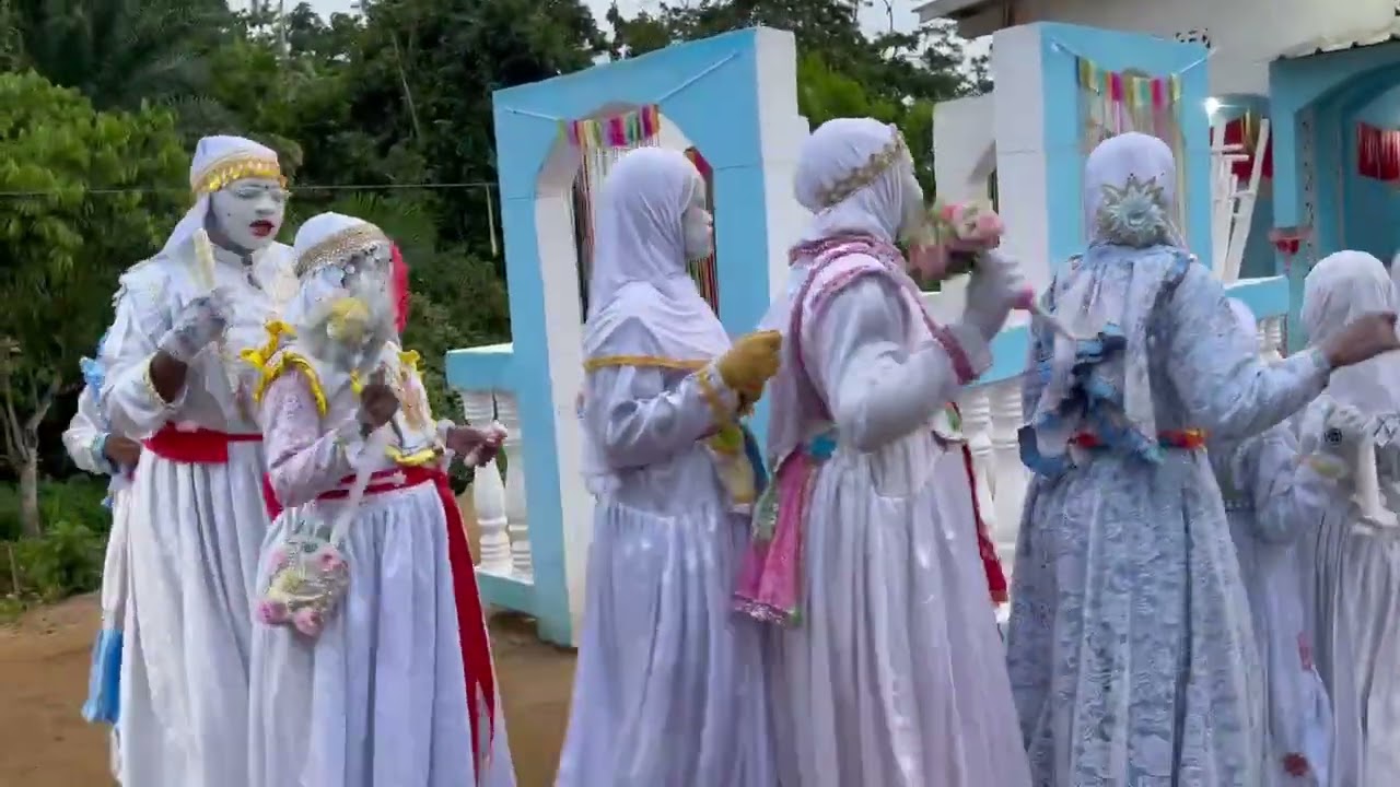 Procession des Ndende de Efua Sua Ndzogho au temple Arca Silayo Jerusalén Misuan Mi Nzame .