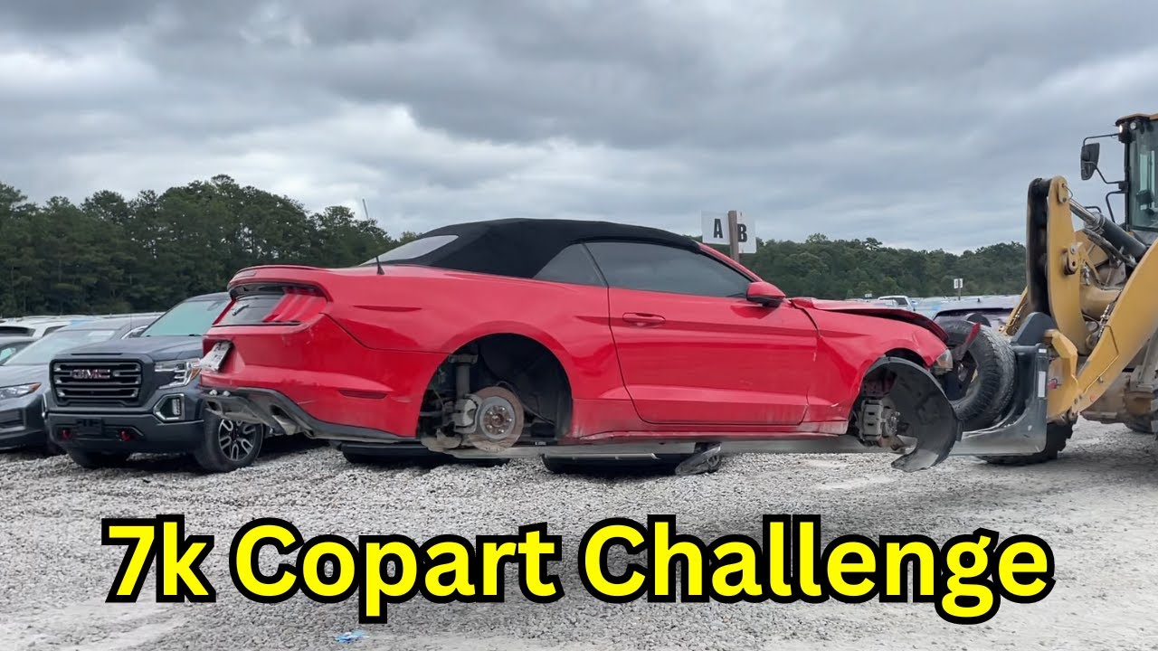 7K COPART CHALLENGE COLLAB WITH 23RD GARAGE @23rd Garage