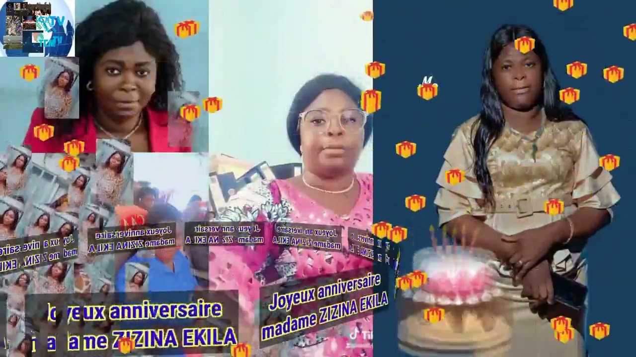 Anniversaire :🎂Les quantit&eacute;s de Zizina EKILA d&eacute;voil&eacute;es par TCMTV le jour de son anniversaire 🎂🎂