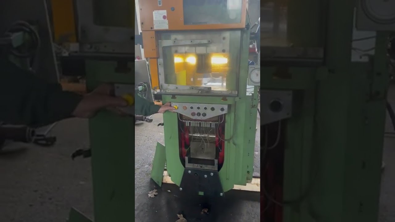 Knuckle joint press GRABENER GK-360 checking under power