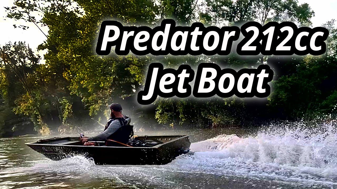 Сборка реактивного катера с двигателем Predator объемом 212 куб. см