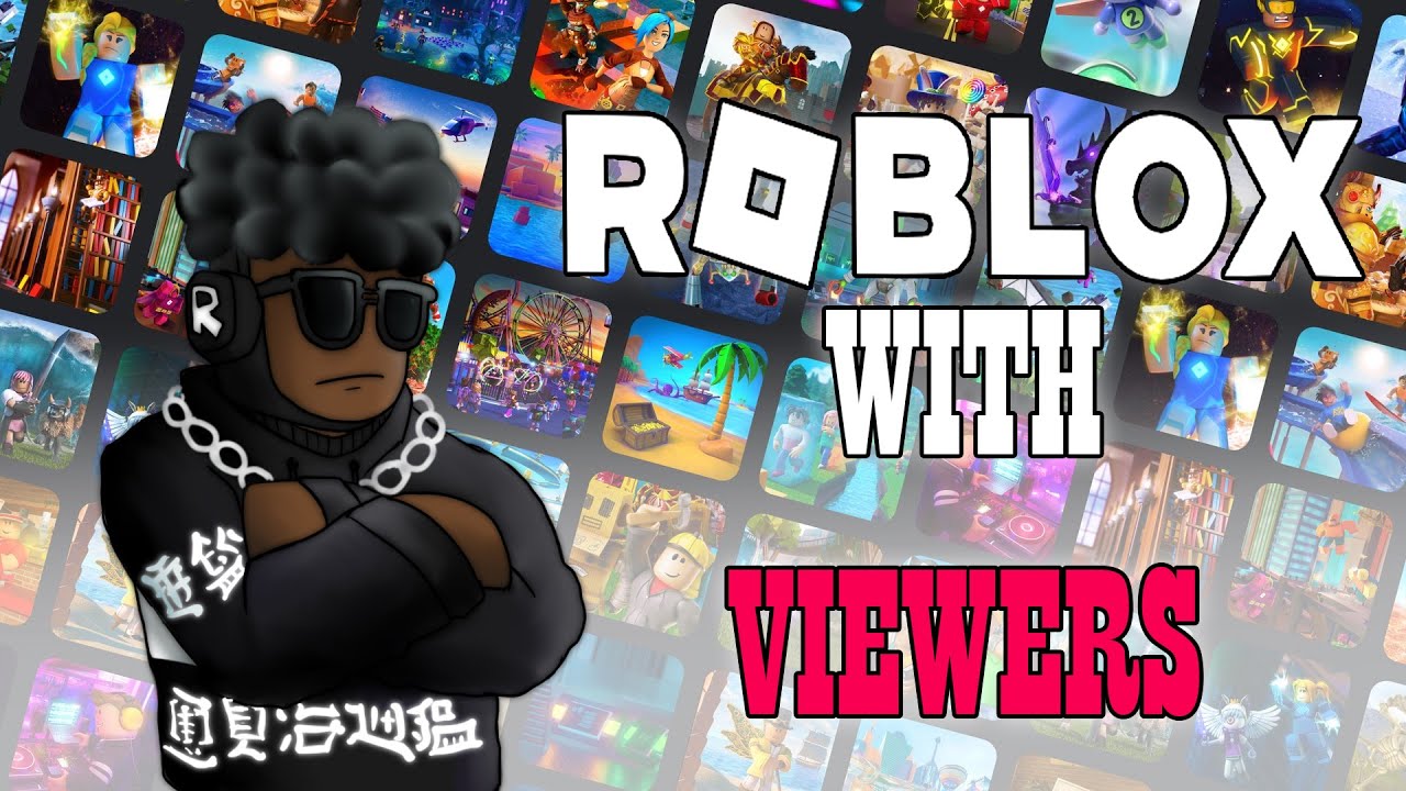 🔴LIVE🔴 ROBLOX W/ VIEWERS!