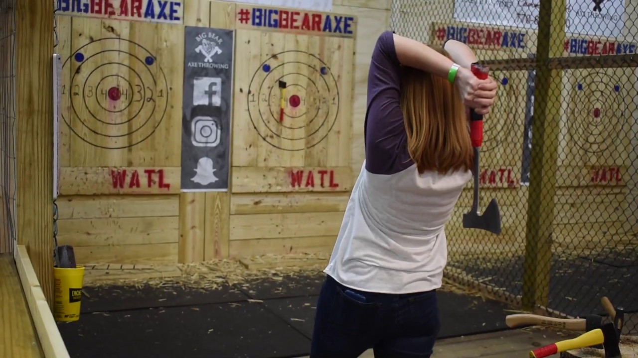 Fresh Axeperiences with Big Bear Axe Throwing