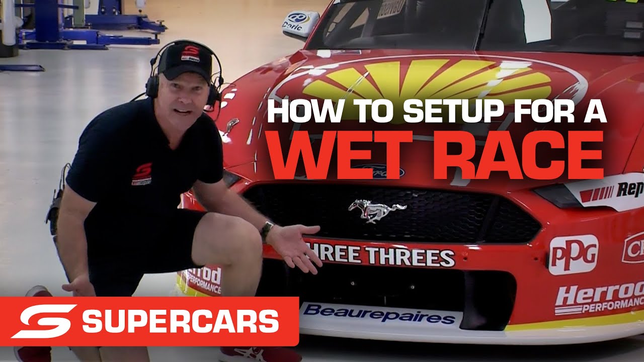 How to set up a Supercar for wet racing - BP Ultimate Sydney SuperSprint | Supercars 2021