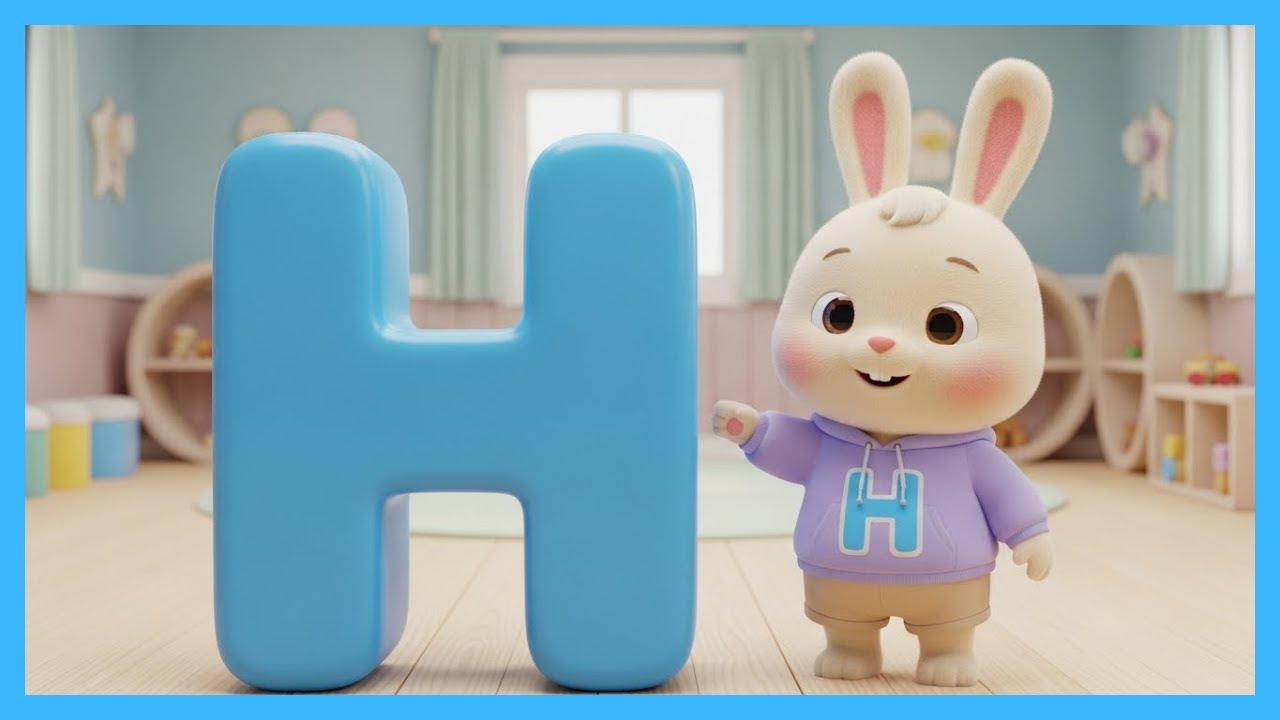 Letter H Song | Let’s Find Letters | 알파벳동요·영어동요 🐰 | ABC Phonics