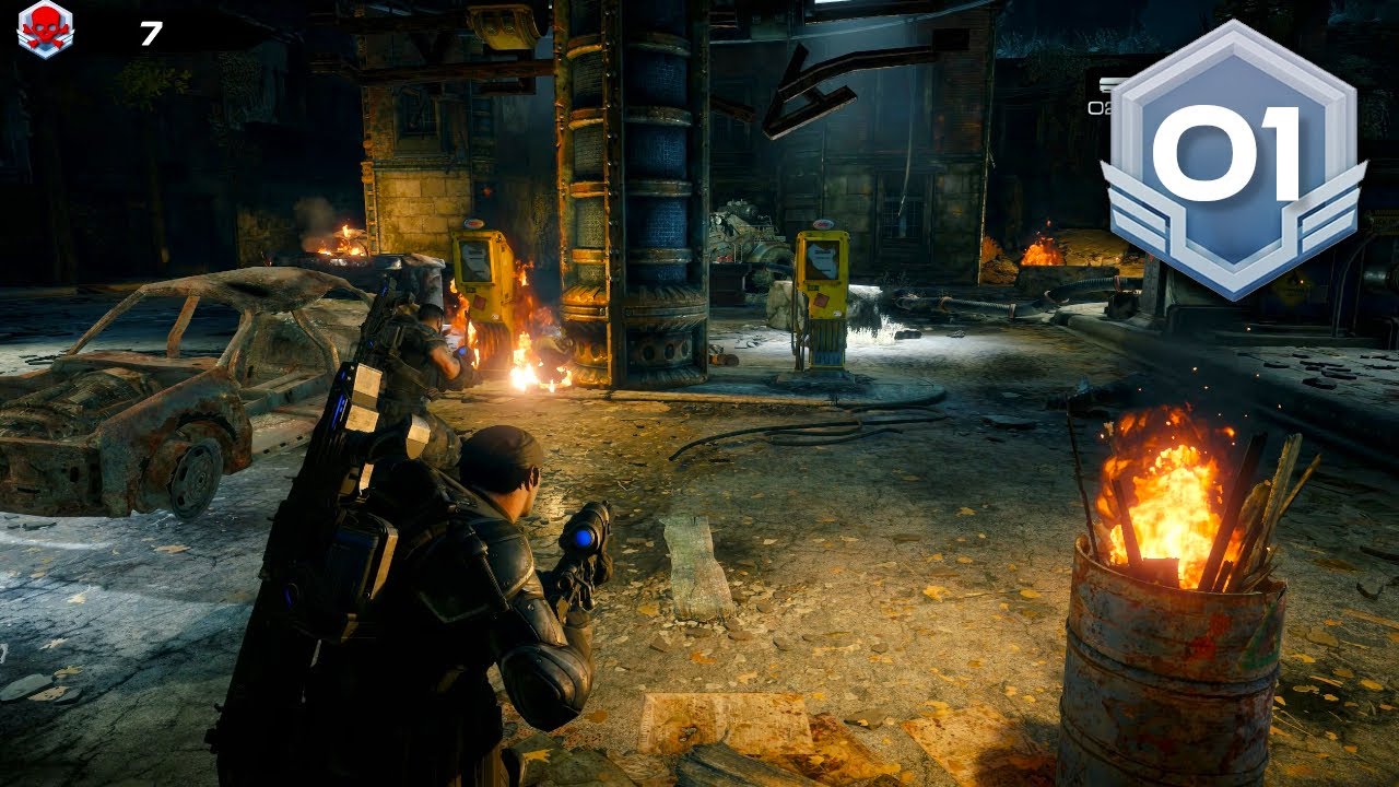 Gears of War Reloaded Insane Gameplay Walkthrough Part 1