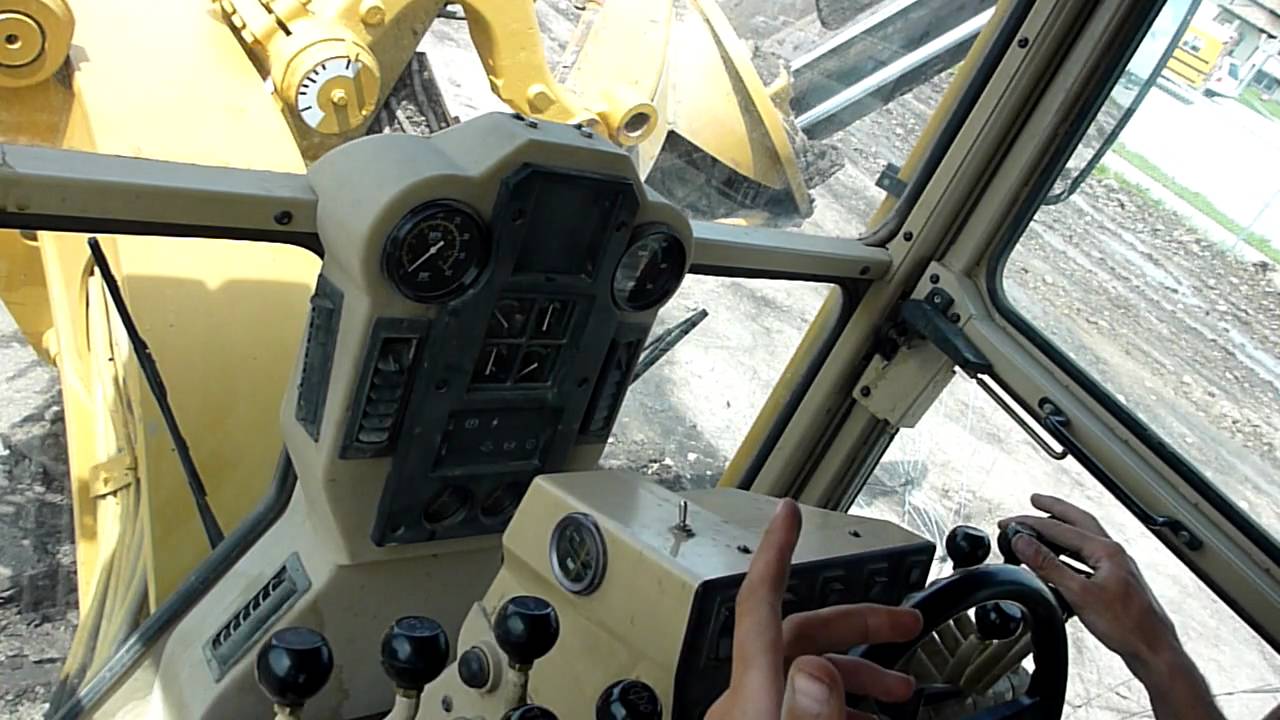 Cat 140H Motor Grader Controls