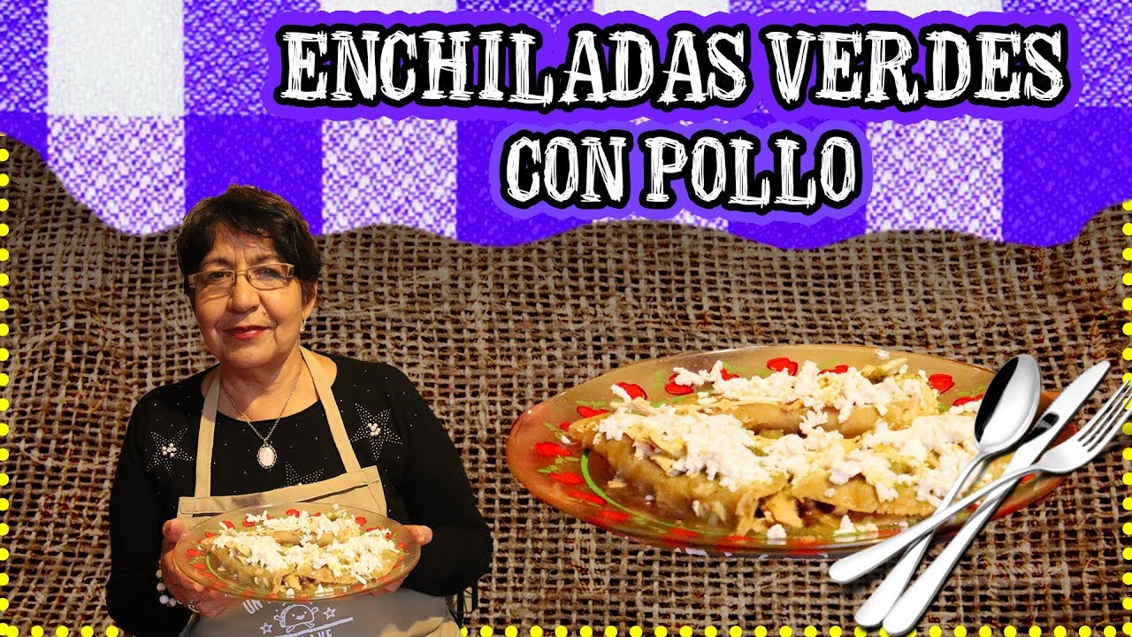 ENCHILADAS VERDES con mi TOQUE ESPECIAL
