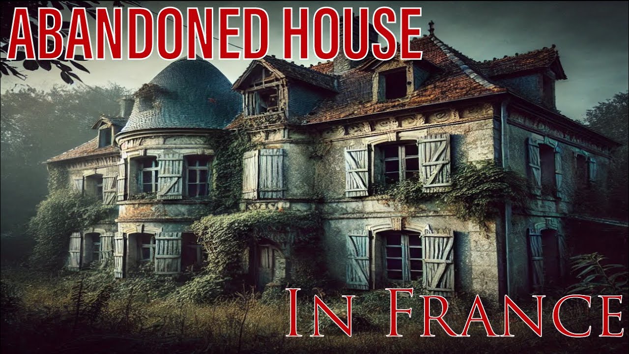 ЗАБРОШЕННЫЙ ДОМ-КАПСУЛА ВРЕМЕНИ ВО ФРАНЦИИ..