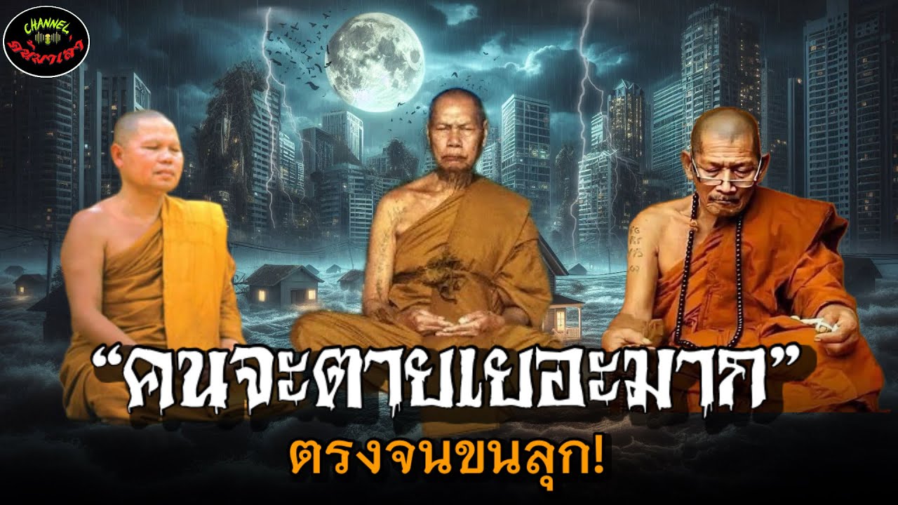 “คนจะตายเยอะมาก”ตรงกันจนขนลุก|ย้อนฟังคำทำนายภัยพิบัติน้ำท่วม|หลวงปู่ศิลา,หลวงปู่สังวาลย์,หลวงปู่สนอง
