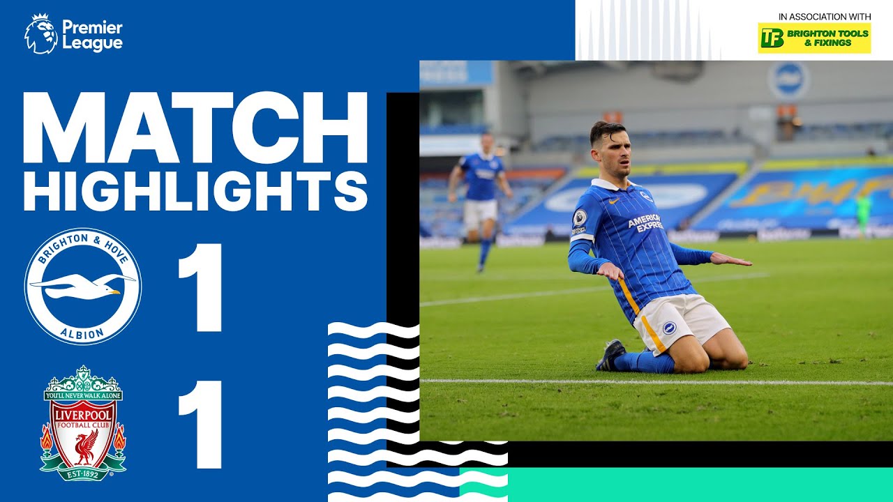 Brighton & Hove Albion 1 Liverpool 1