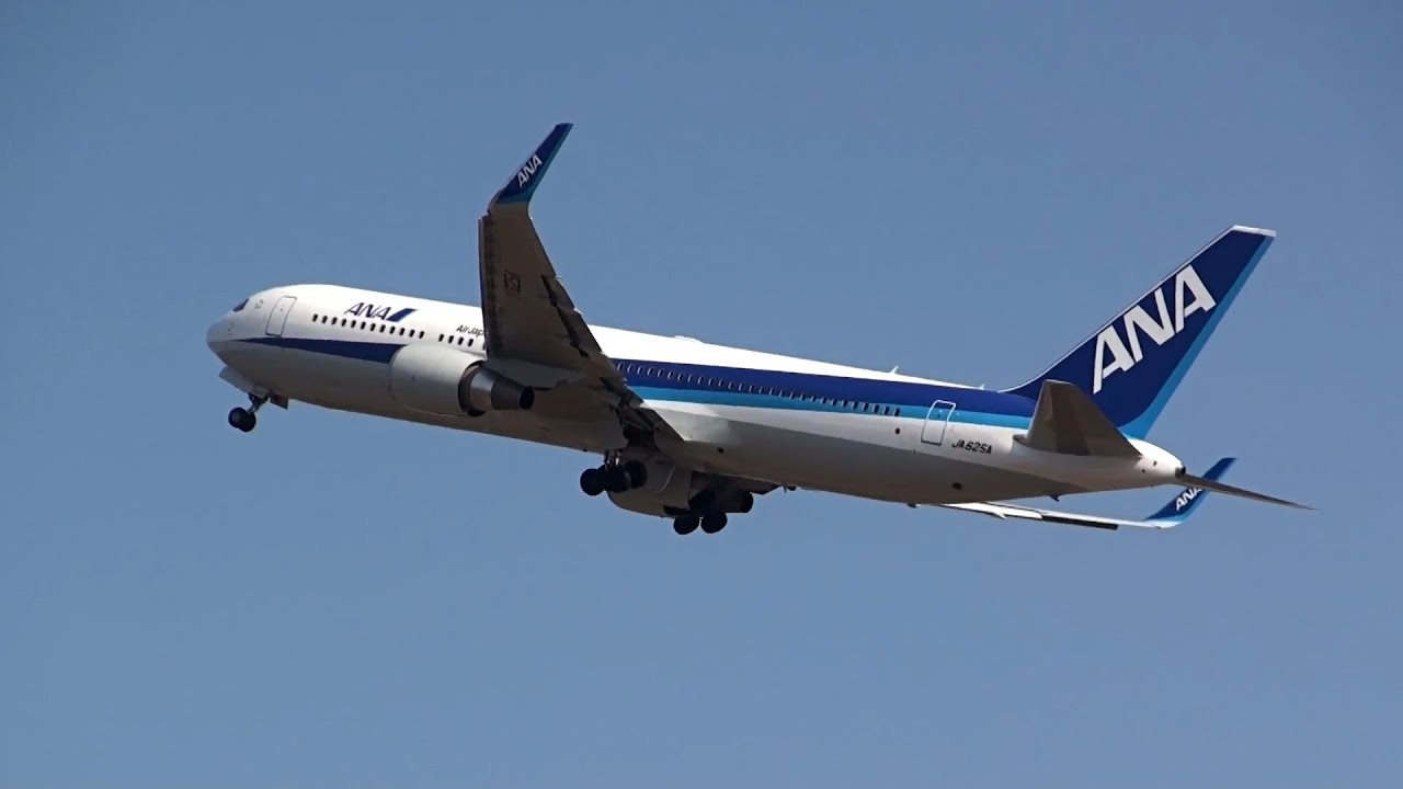 ANA Boeing 767-300ER Landing and Takeoff 【NRT/RJAA】