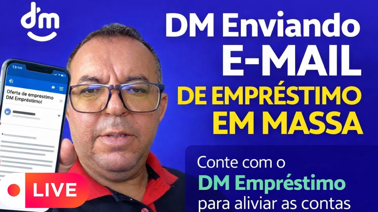 💳 DM ￼ enviando e-mail limite pré aprovado em massa￼