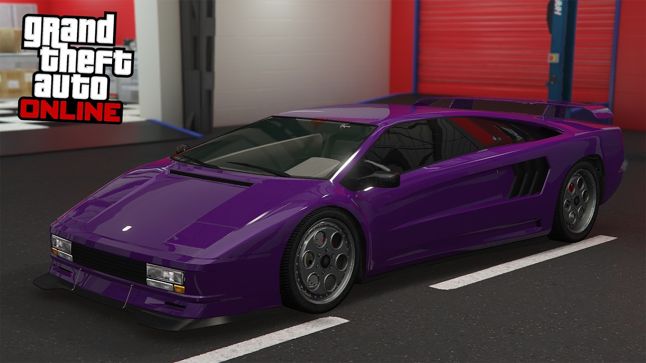 GTA 5 Online - Pegassi Infernus Classic (Lamborghini Diablo) - DLC Vehicle Customization