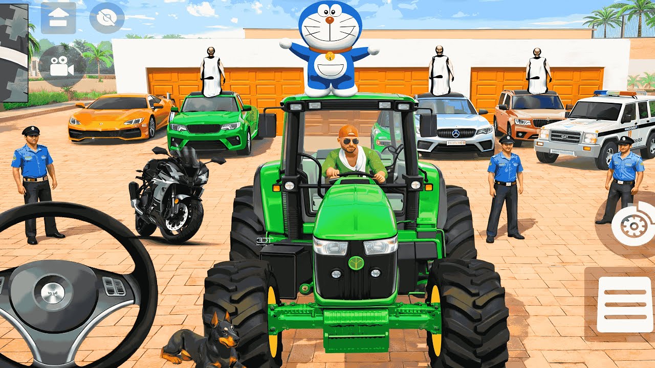 🥳 Doraemon Purchase New Tractor Delivery 💥🤩 Indian theft auto 💥🤯 Indian Bikes Driving 3d💥😱