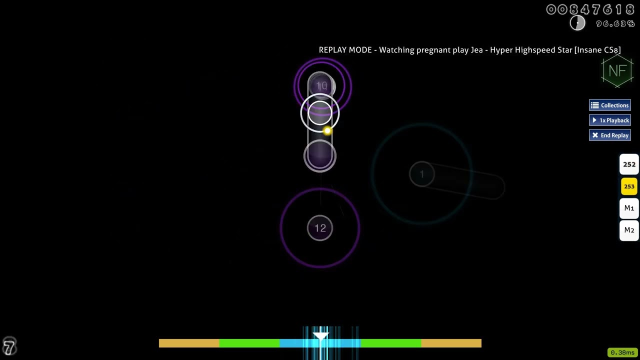 Jea Hyper Highspeed Star [Insane] cs8 edit 96.77% 12miss