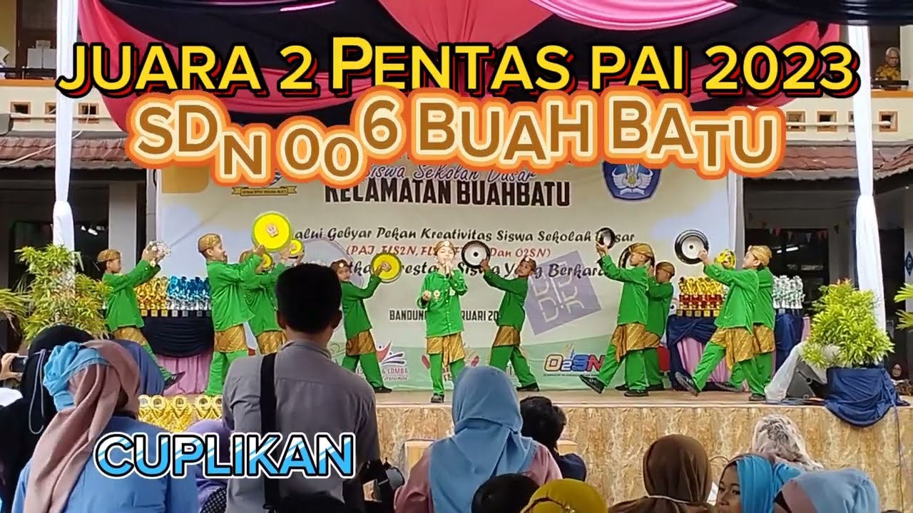 Juara 2 Pentas Pai 2023 SDN 006 BUAH BATU #rebanaklasik
