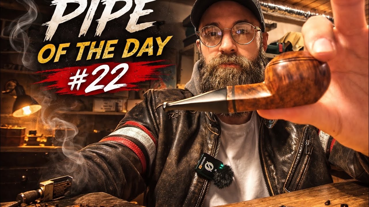 Трубка дня №22 YTPC, скидка 10% на трубки, трубочный табак KBV