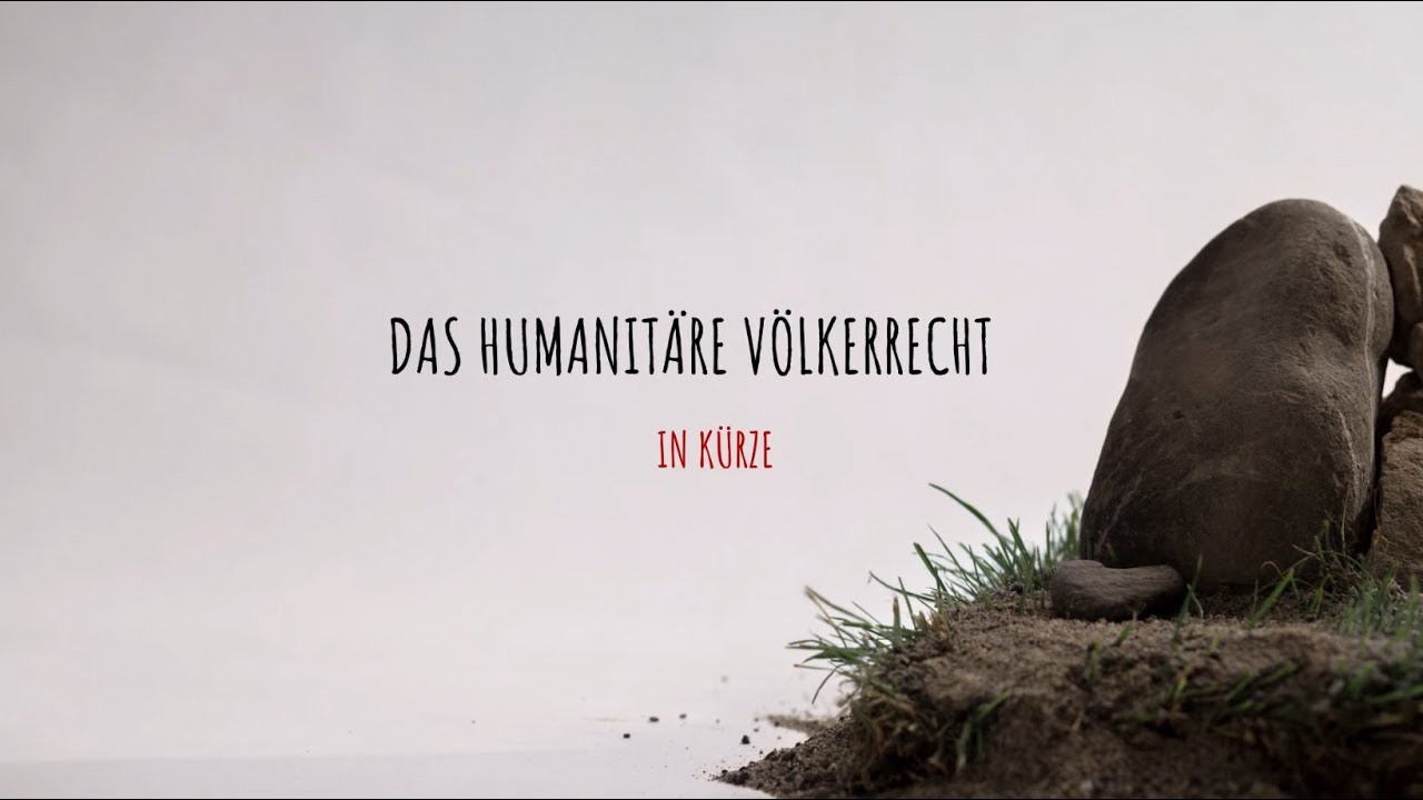 DRK - Das humanitäre Völkerrecht - In Kürze