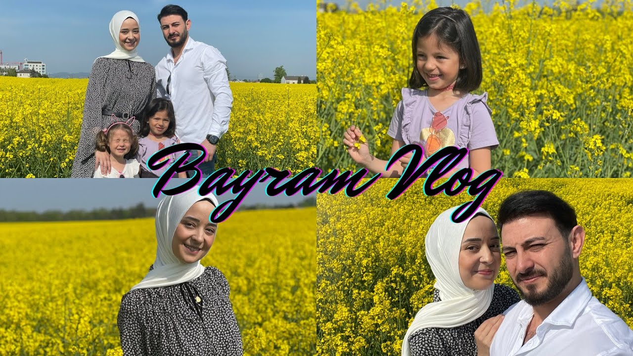 BAYRAM VLOG 🍬 | BAYRAM GEZIMIZ  | AILE RESIMI