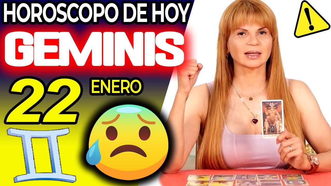 GÉMINIS ♊TE VA A DAR UN INFARTO❗️😰PROXIMAS 48 HORAS⏳ Horóscopo De Hoy 22 De Enero 2026 | Mhoni