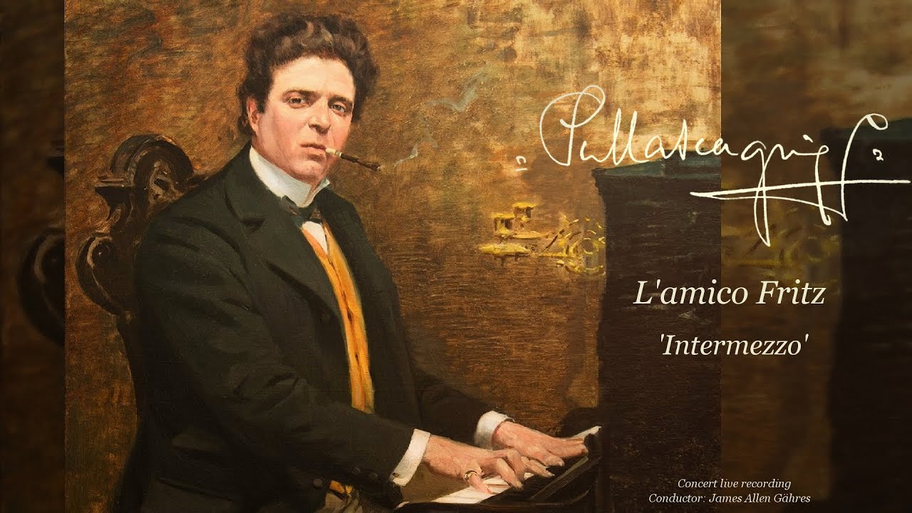 Pietro Mascagni - L'amico Fritz, Intermezzo - James Allen Gähres, cond., Ulm Philharmonic