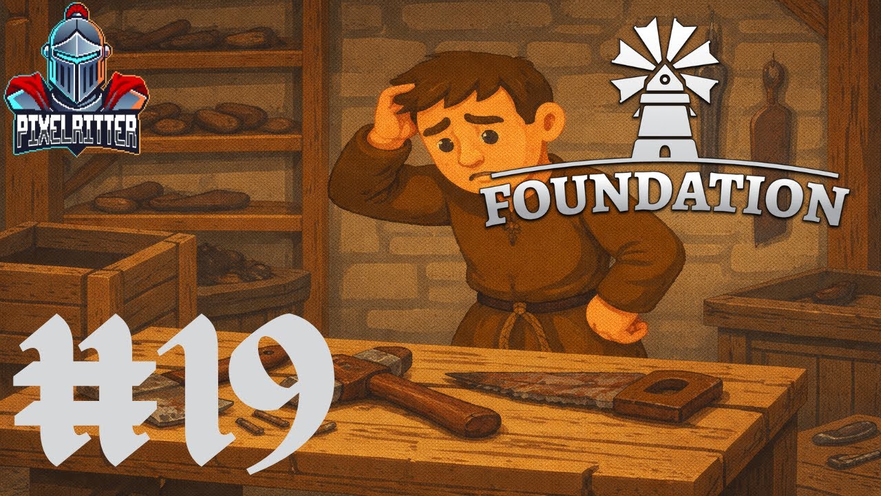 Wir müssen umplanen! | Let's Play FOUNDATION | #19 | deutsch