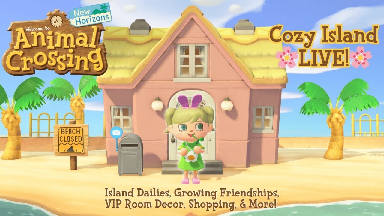 🔴Cozy Island Live 🌸 | Animal Crossing: New Horizons (No Commentary)