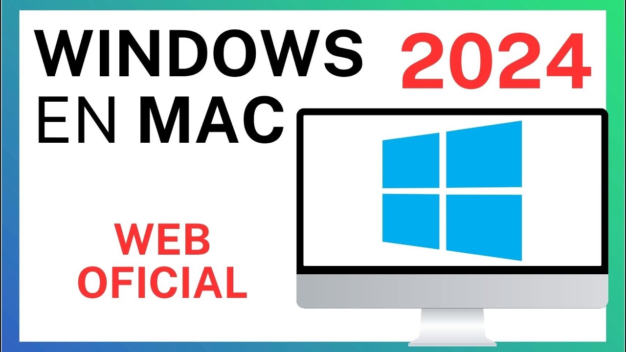 ✅ Como tener WINDOWS en Mac 2024🖥 💻