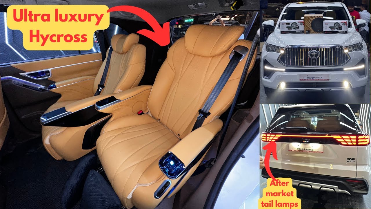 Hycross 2025: Ultra Luxury Interior के साथ VXO को बनाया ZX(O)+ 🫡 |  Toyota Innova Hycross Modified ✅
