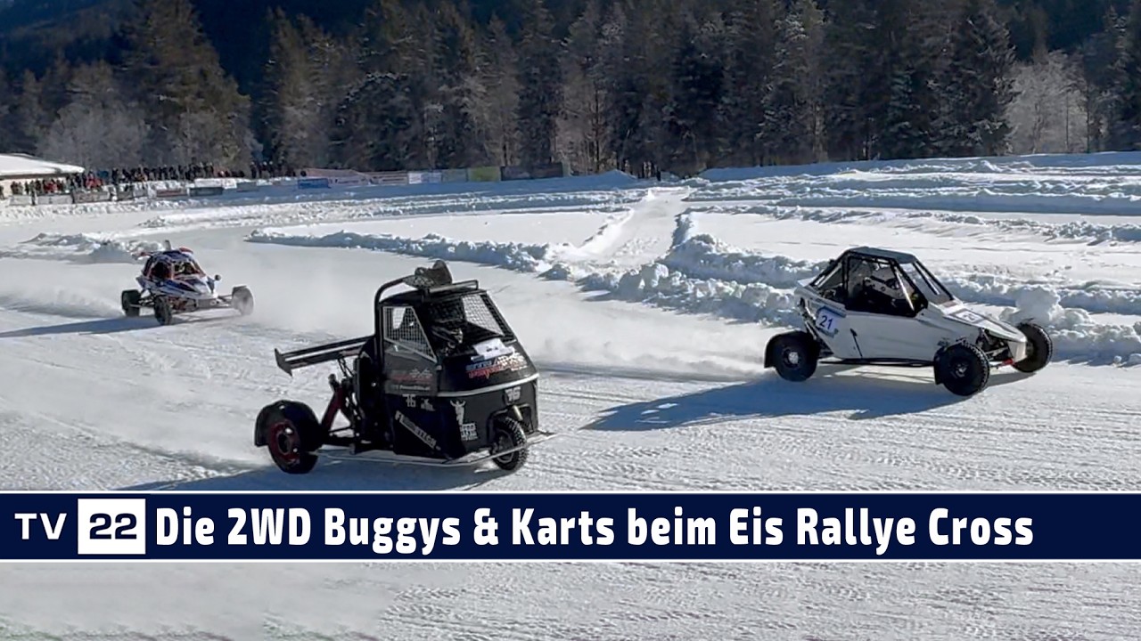 MOTOR TV22: Die besten Bilder Kart & 2 WD Buggys Eis Rallye Cross Eisrennen Weissenbach 18.01.2025